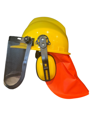 CASCO USO AGRÍCOLA Y FORESTAL / VISOR METÁLICO