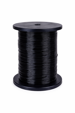 ROLLO DE NYLON PREMIUN REDONDO - 3,3 mm NEGRO