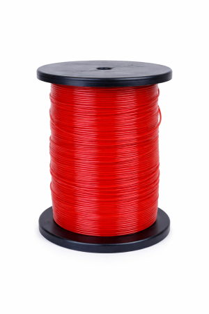 ROLLO DE NYLON PREMIUN REDONDO - 2,7 mm ROJO